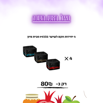 4 יחידות ווקס לשיער P4\5\6 מבית פיון