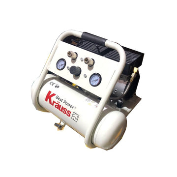 קומפרסור מושתק ללא שמן 6 ליטר Krauss KR1000S