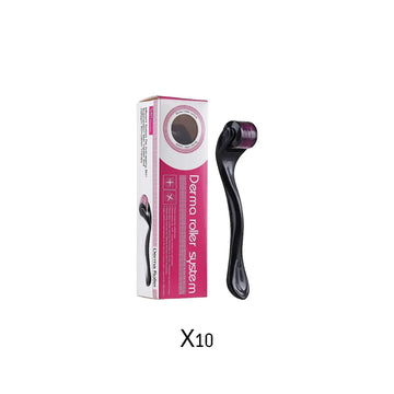 10- יחידות derma roller 0.5 - צבע סגול