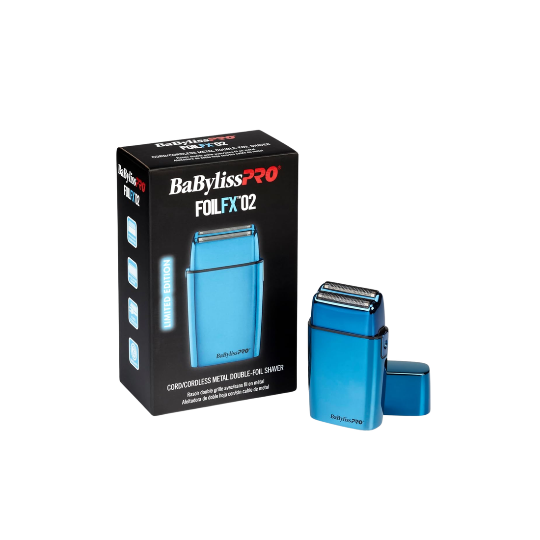 מכונת גילוח - BabylissPro FOILFX02  FXFS2BL צבע כחול