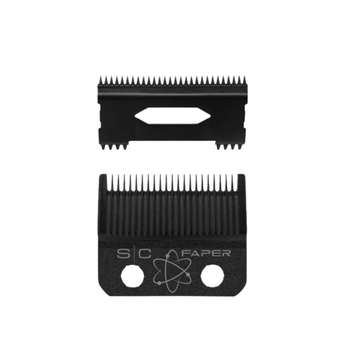סכין חיתוך פלטת faper למכונת תספורת דירוג גאמה פיו gamma piu shallow cutting blade faper lever set