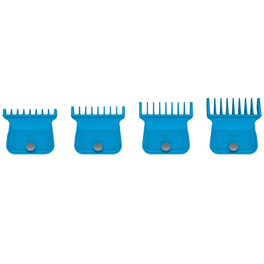 Magnetic trimmer risers מסרקי מגנטיים למכונת תספורת גאמה GAMMA כחול
