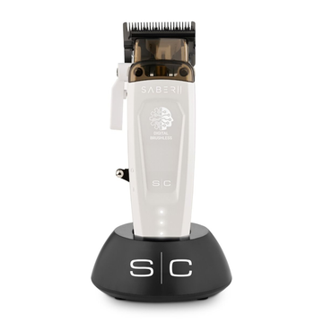 Saber 2 Professional Hair Clipper לבן מכונת תספורת מקצועית סייבר 2