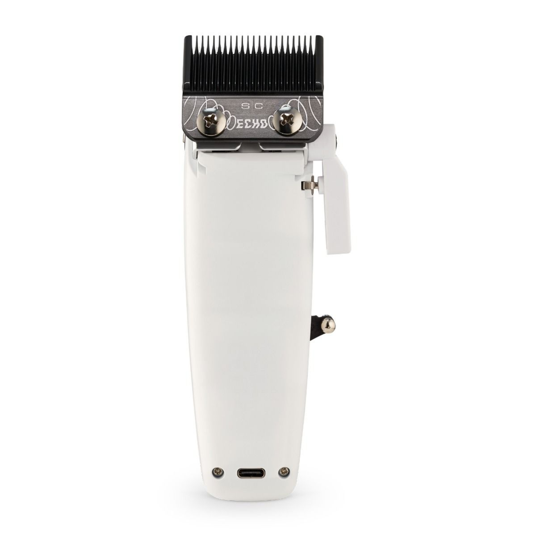 Saber 2 Professional Hair Clipper לבן מכונת תספורת מקצועית סייבר 2