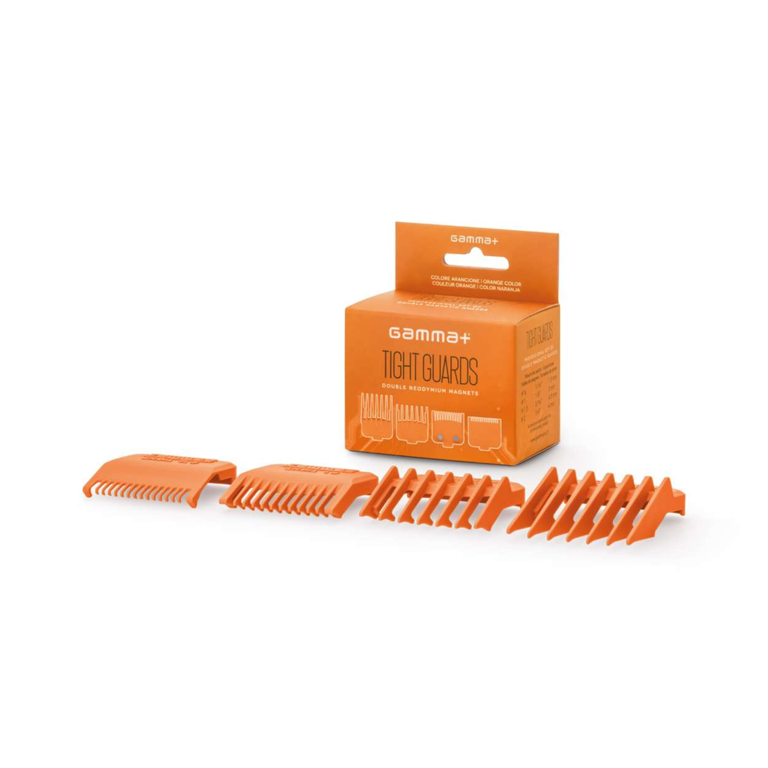 Tight guards כתום מסרקי מגנטיים למכונת תספורת גאמה