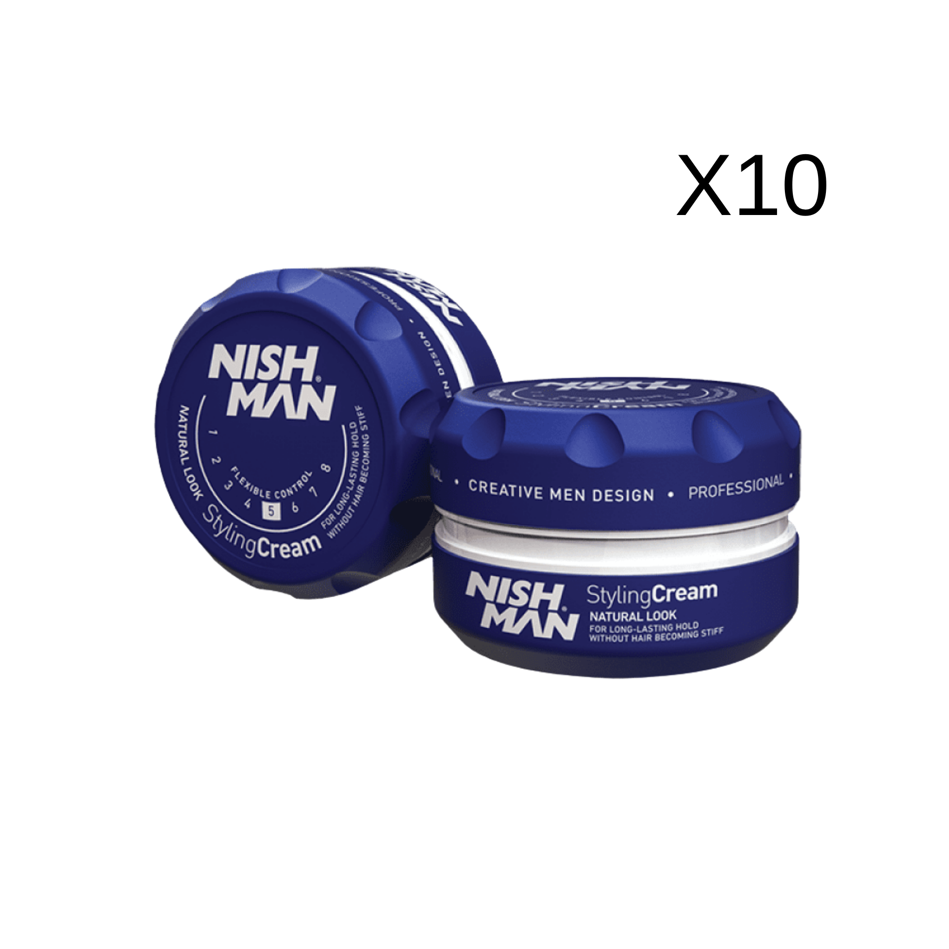 קרם לעיצוב שיער מבית נישמן Nishman  מס 5  10 יח