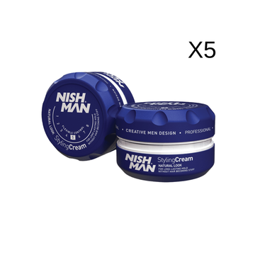 קרם לעיצוב שיער מבית נישמן Nishman  מס 5 5 יח