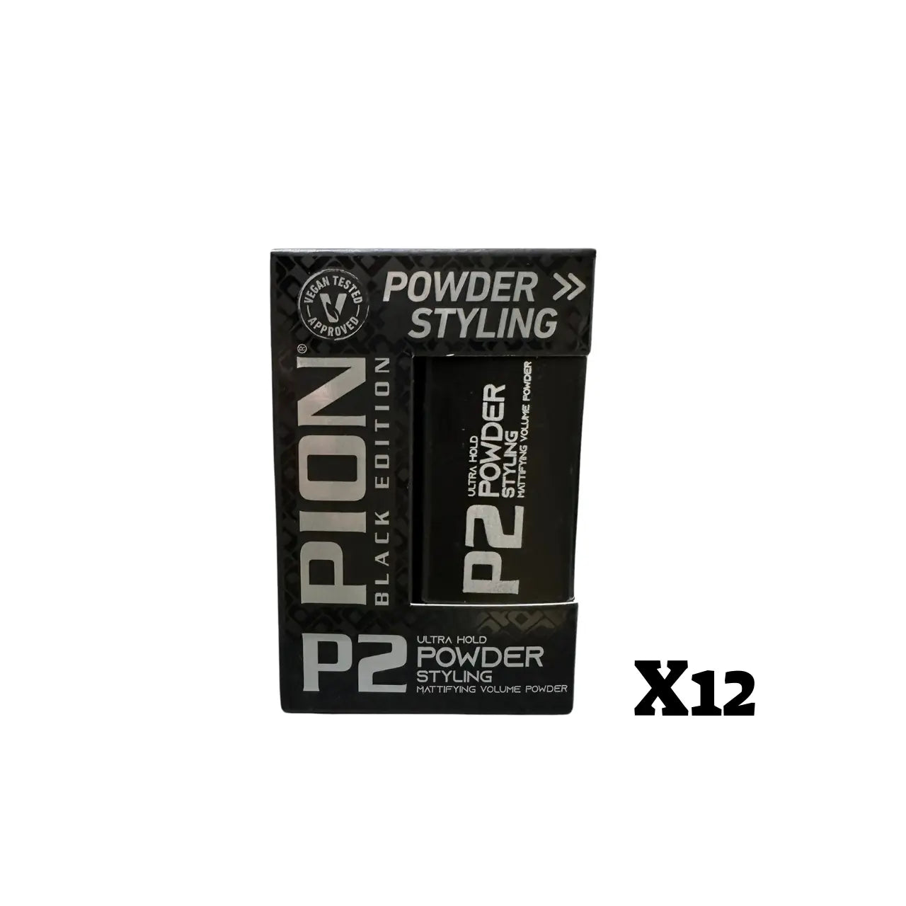 12 יחידות אבקת נפח לשיער - PION ULTRA HOLD P2