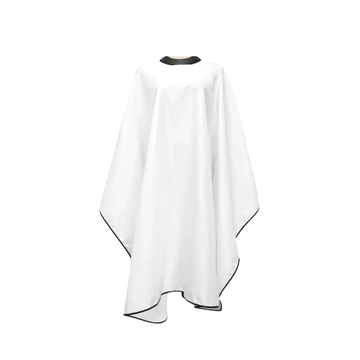 חלוק לבן למסתפר סגירת סיליקון