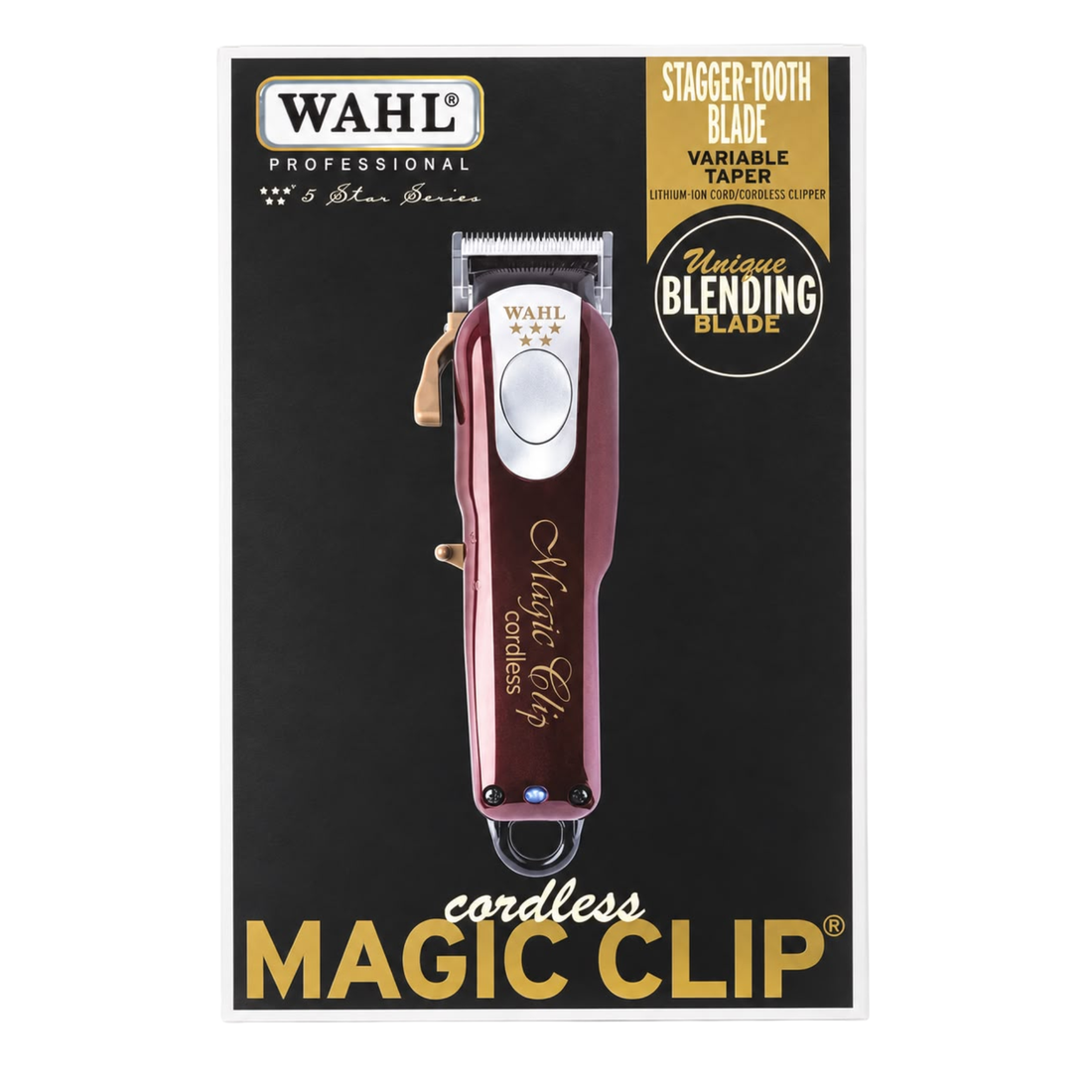 מכונת תספורת - WAHL CORDLESS MAGIC CLIP 8148