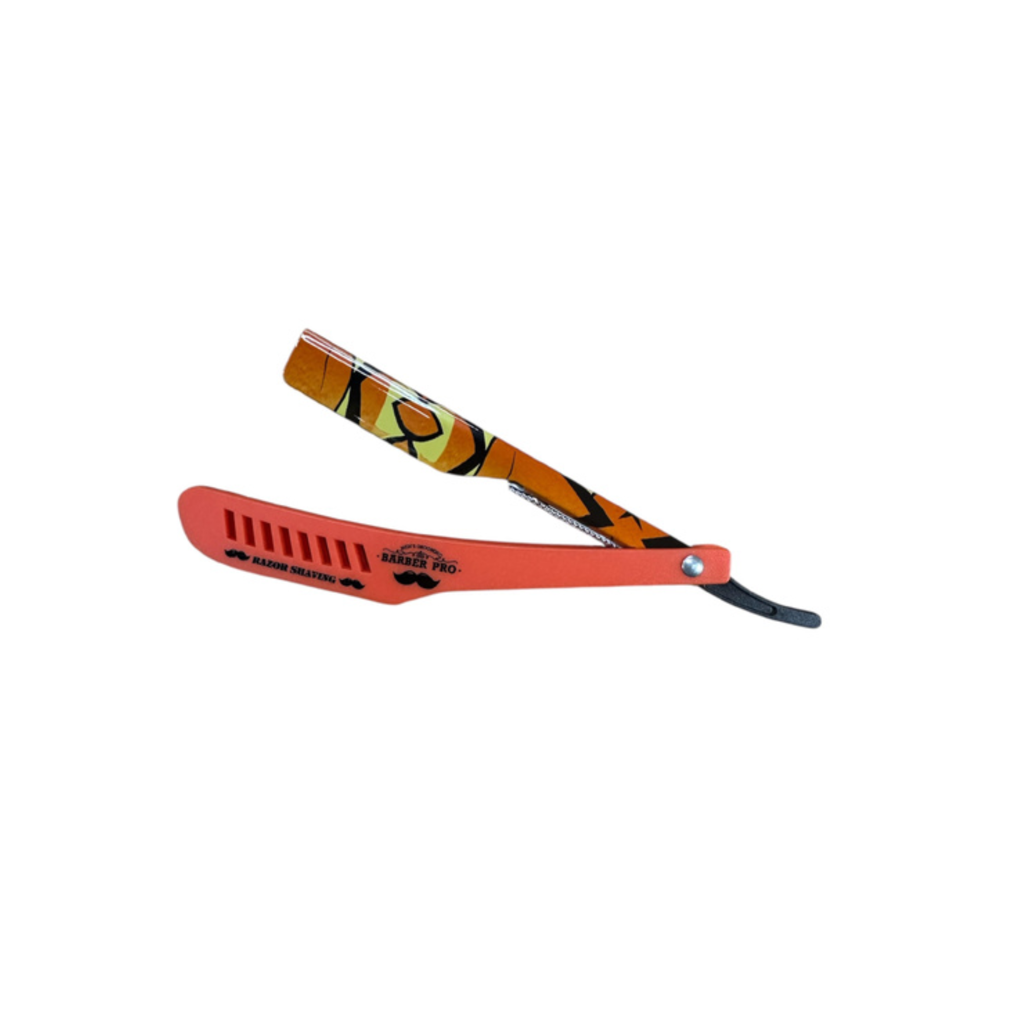 ידית תער רב פעמית מעוצבת SR033 (כתום)